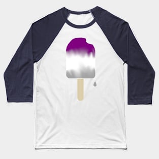 One Proud Popsicle - Ace Pride Flavor Baseball T-Shirt